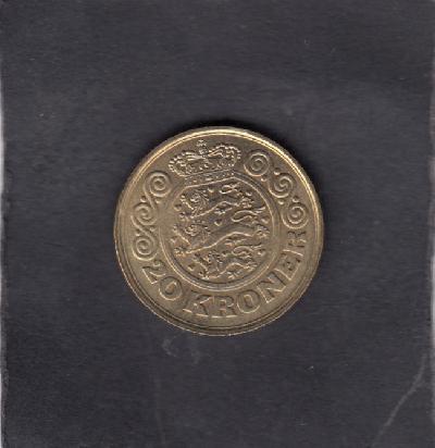Beschrijving: 20 Kroner  MARGRETHE II